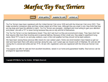 Tablet Screenshot of marfoxtfts.com
